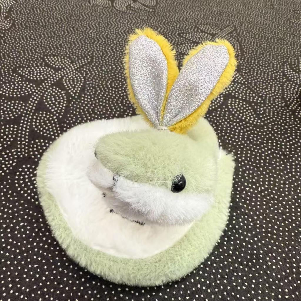 37cmNew Year's Little Snake Plush Toy Doll Doll Playful Children's Girl Cute Ornament Doll Mascot Cute Snake Plush Toy