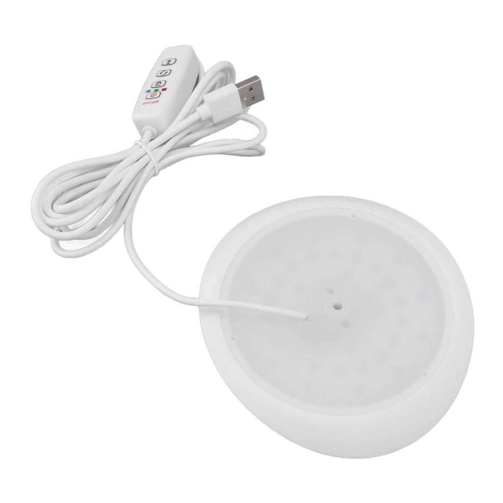 LED Plant Grow Light 3 Modes Timing USB Powered Adjustable Brightness Height Plant Growing Lamp for