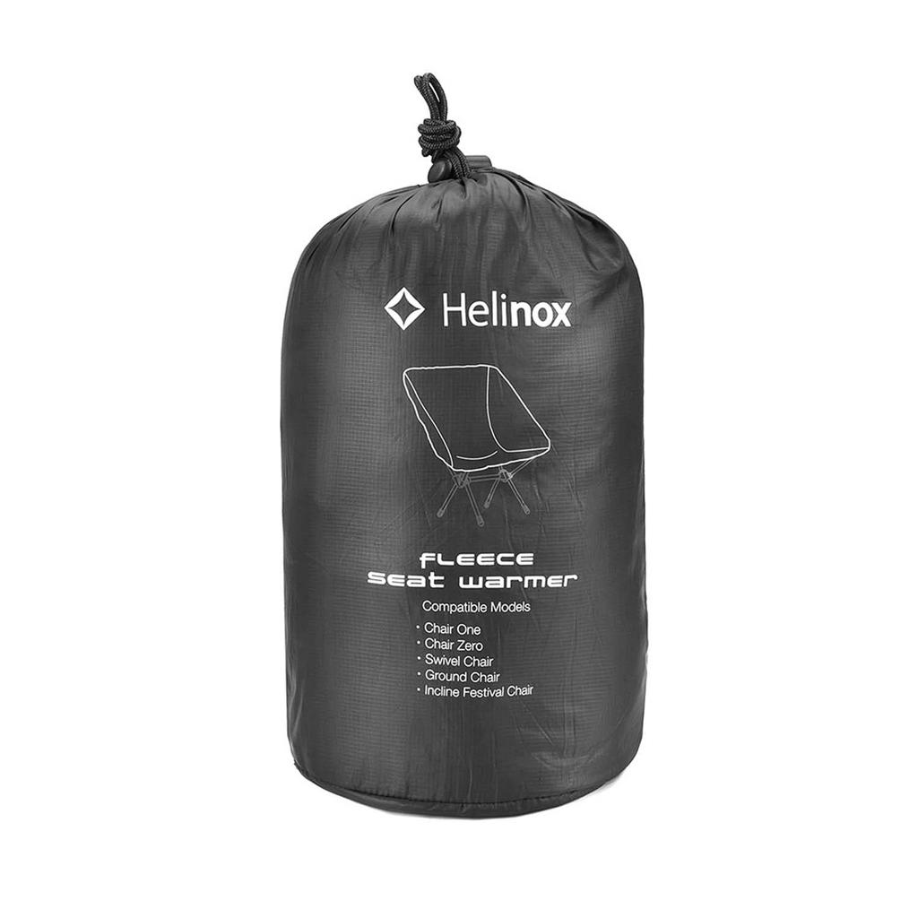 Helinox Outdoor Camping Seat Warmer Chair One Fleece 1822308 Black