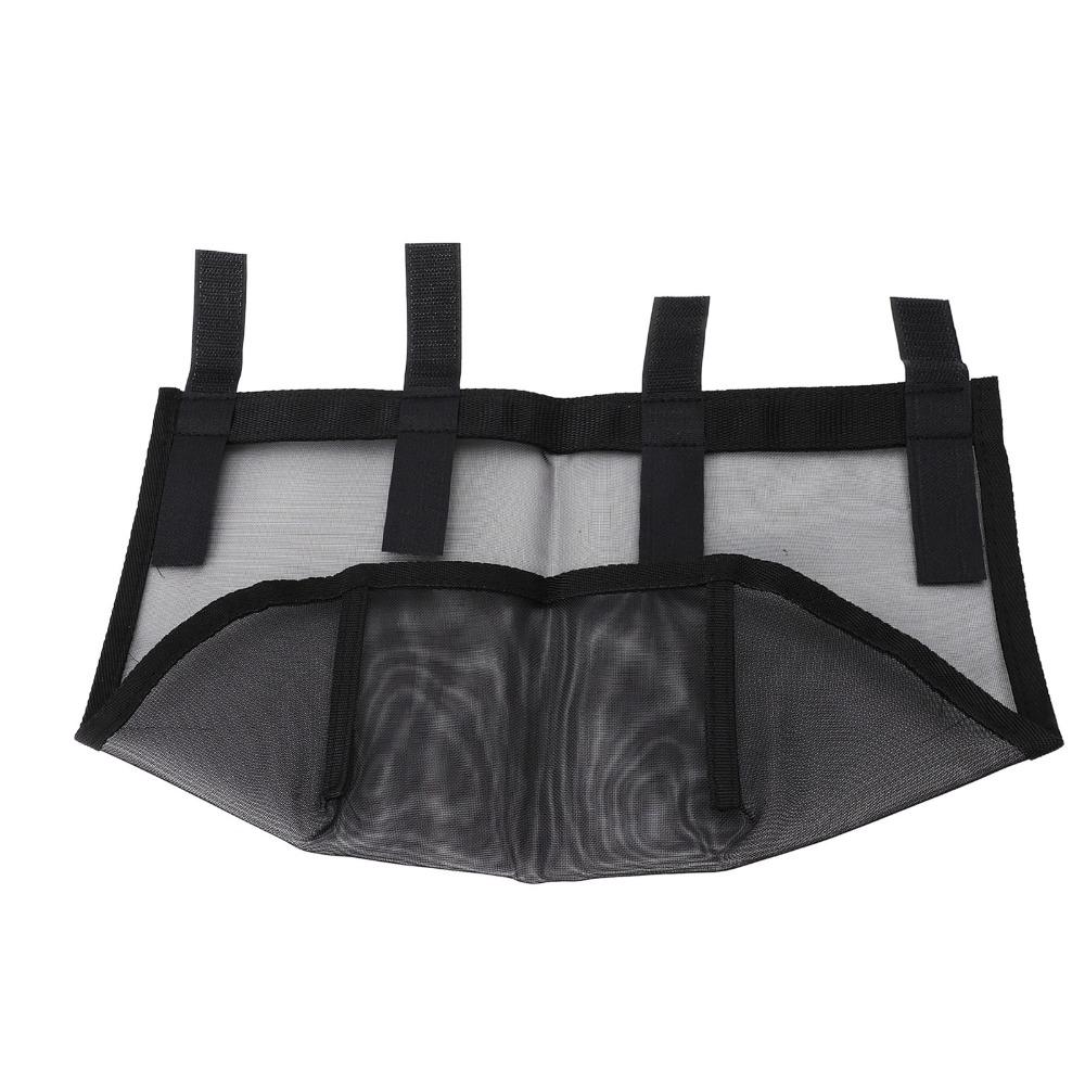 Lightweight Design Horse Nose Fly Mask Adjustable Size Mesh Fly Mask Cover  Outdoor Horse Use