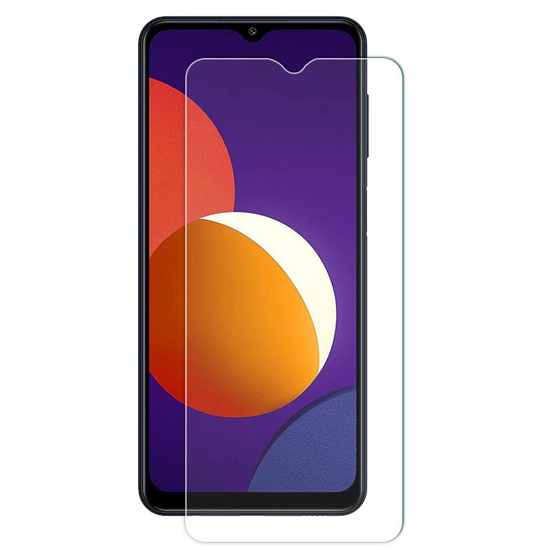 Samsung Galaxy M12 Fulltäckande Skärmskydd i Härdat Glas med Anti-Blått Ljus