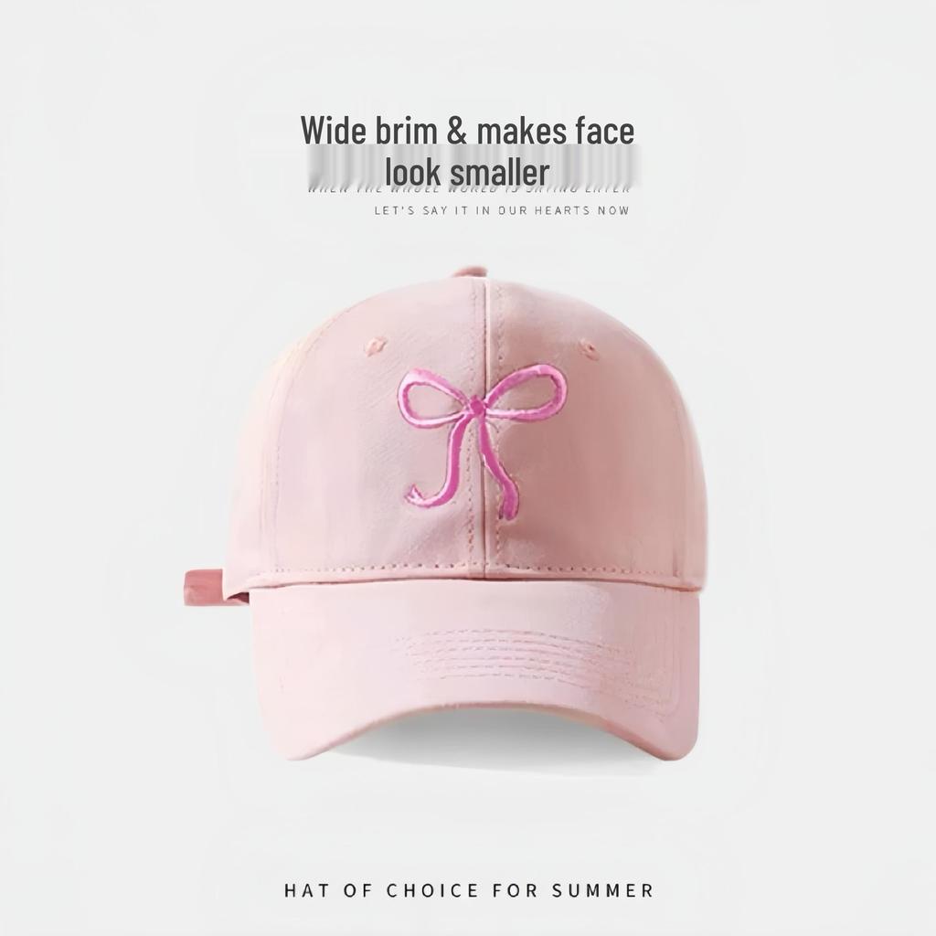 Women's Duckbill Sun Hat 2025 - Wide Brim Baseball Cap for Sun Protection, Suited for Large Head Circumferences, Enhances Face Shape