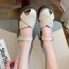 Thick-soled Bag Head Sandals Female Summer New Versatile Student Fairy Style with Skirt Retro Roman Beach Shoes