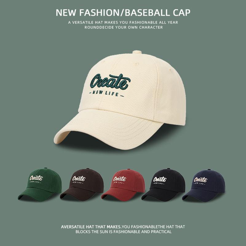 Streetwear Baseball Cap With Adjustable Cotton Sunshade For Men Women Summer