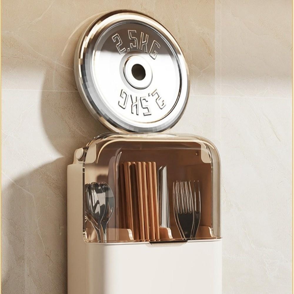 with Lid Tableware Storage Holder Dustproof Chopstick Organizer Spoon Organizer  Home Organization