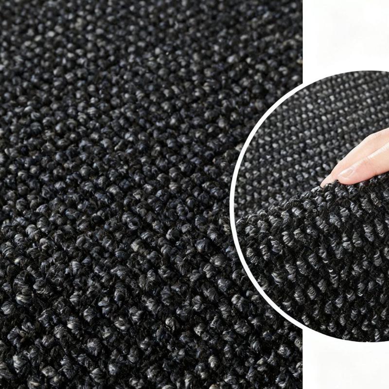 Felpudo de Sisal Resistente a Manchas y Gatos, Color Sólido, para Sala de Estar, Dormitorio y Mirador
