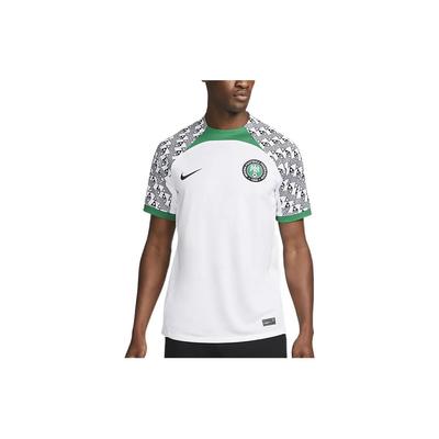 Nike Nigeria 2022/23 Stadium Away Jersey White/Pine Green/Black Men Streetwear DN0695-100