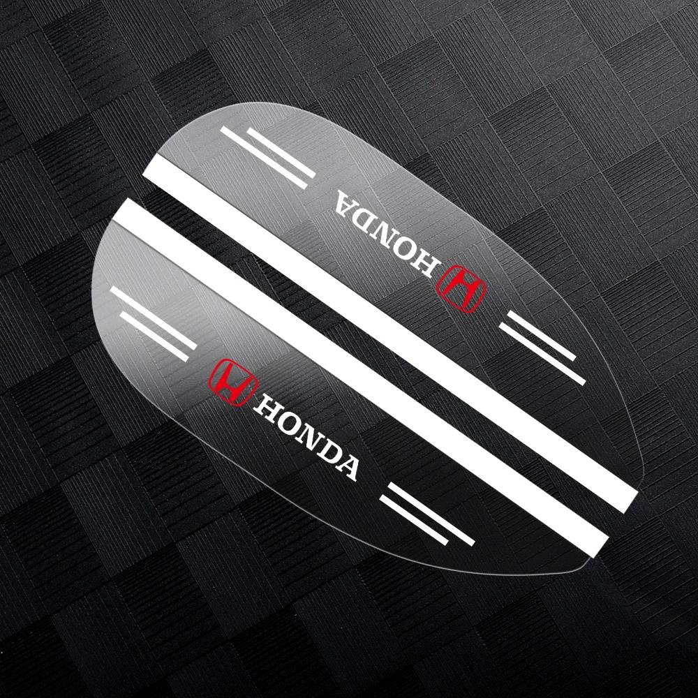 

Car Hot 2025 2PCS Transparent Car Rearview Mirror Rain Eyebrow Visor For Honda Civic Fit City Cry Accord CB500 Cb650r Forza 125