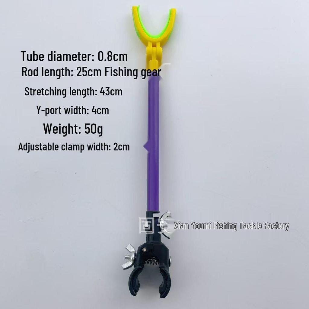 Aluminum Alloy Fishing Rod Holder - Universal Outdoor Rod Stand