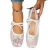 New Style Low-cut Single Shoe Women's Dress Shoes with Square Toe Ballet Shoes
