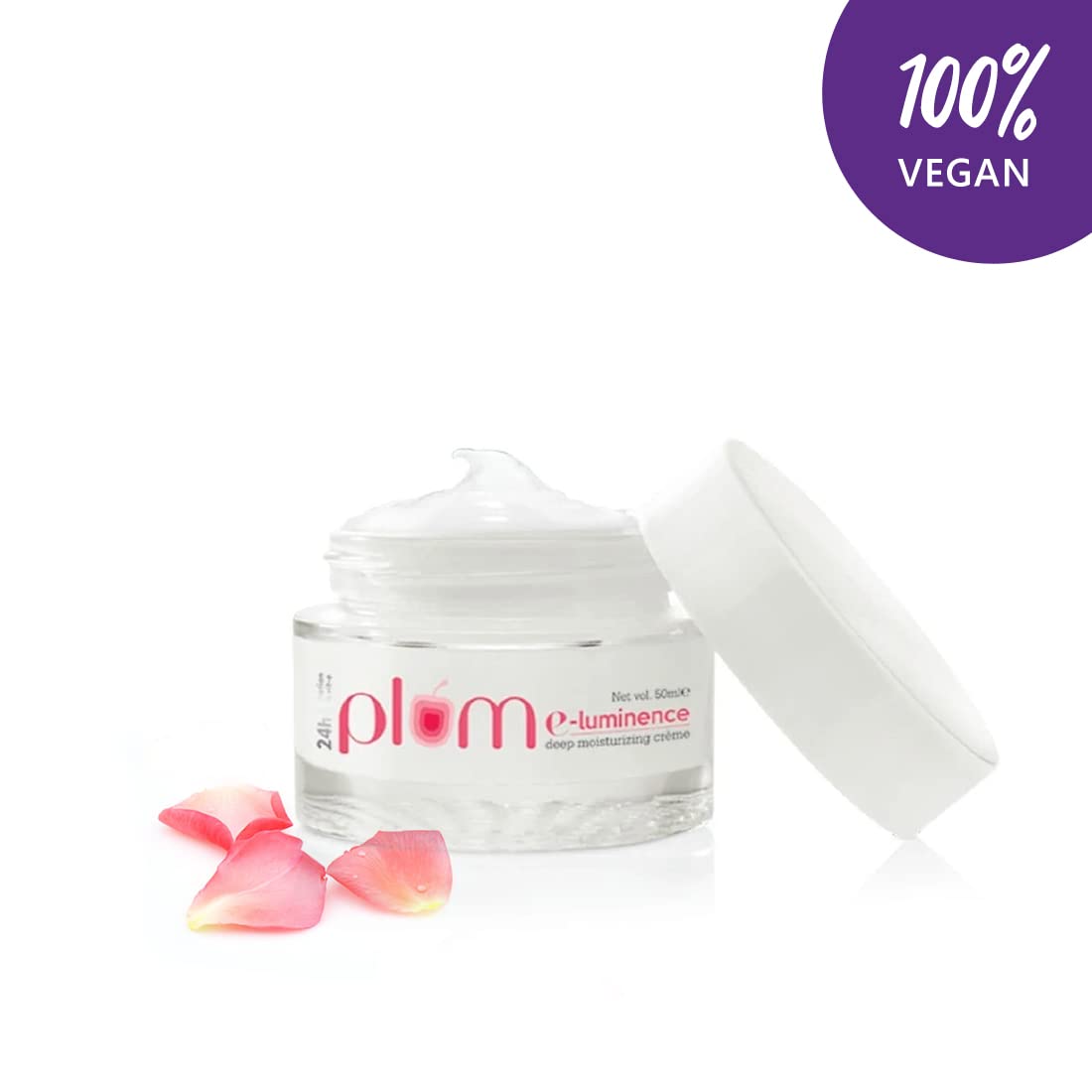 

Plum E-Luminence Deep Moisturizing Creme 50ml Pack | Hydrating Face Cream for Normal and Dry Skin Radiance