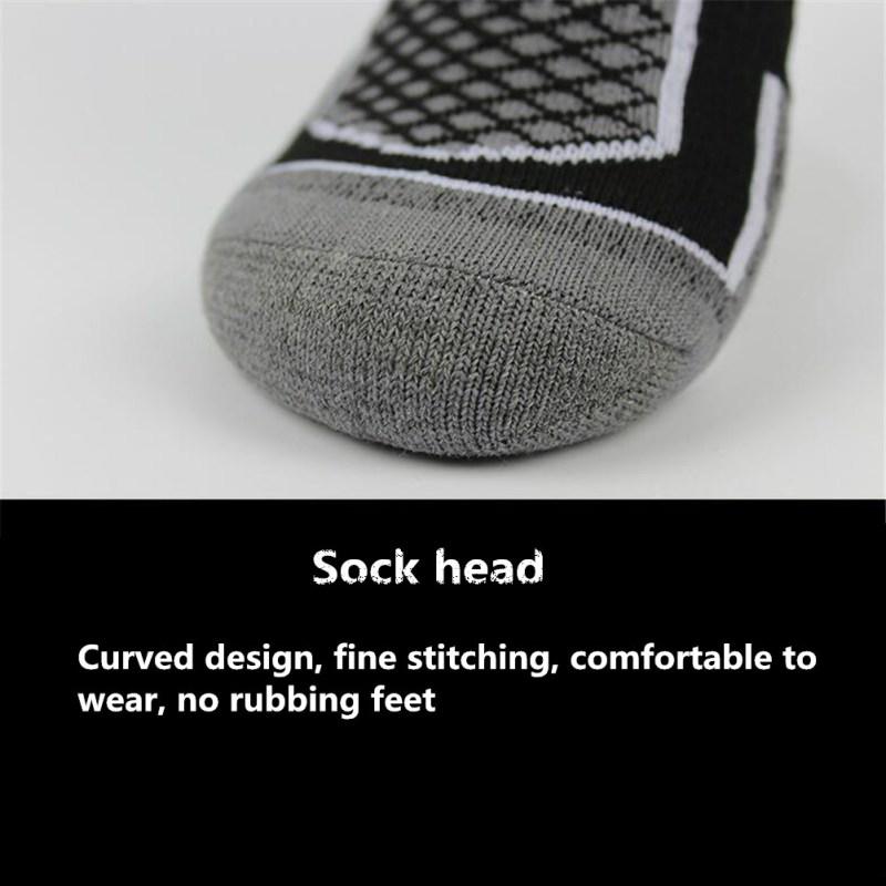 Unisex Winter Thermal Long Ski Snow Walking Hiking Sports Towel Socks