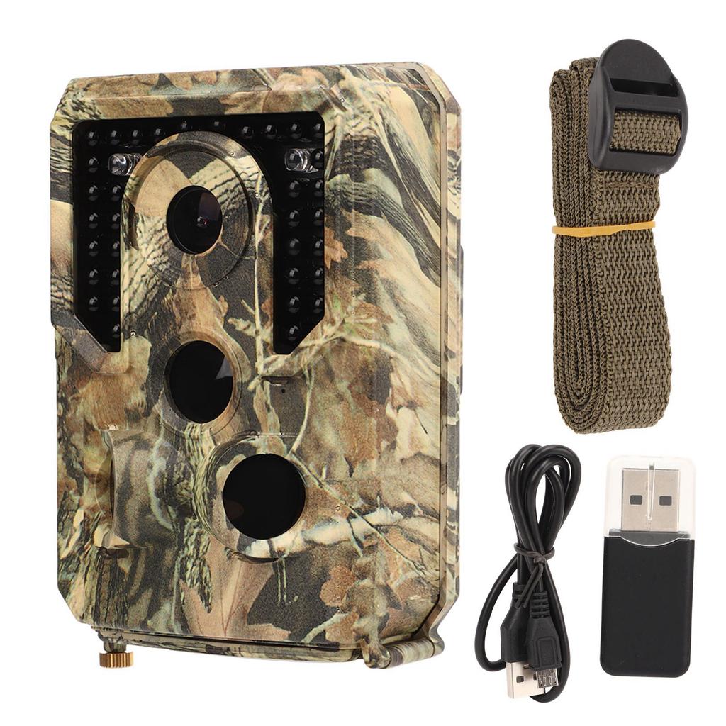1080P HD Trail Camera Outdoor Infrared Detection Hunting Camera IP54 Waterproof Wildlife Scouting IR Cam