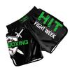 Muay Thai Boxing Shorts Breathable Cycling Jersey Training Combat Fight Workout Short Pants