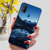 Funda para Samsung Galaxy M21 Funda Trasera de Silicona TPU Suave para Fundas de Teléfono Galaxy A21S M30S M31 M 21 M21S M31S Carcasas Negras Coques