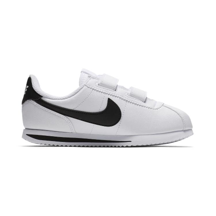 New Nike Cortez Basic SL White Black PS 904767-102