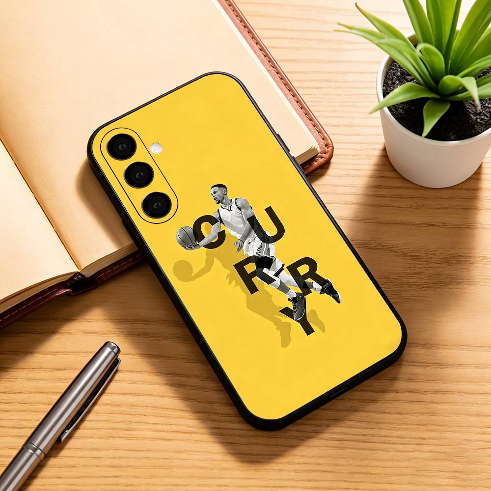 Stephen-n C-Curry-y Phone Case Black Silicone Soft For Samsung Galaxy A73,A72,A71,A70,A53,A52,A51