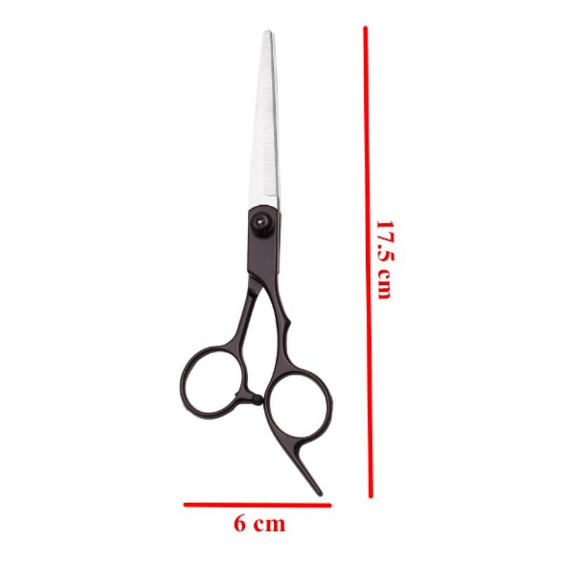 

Профессиональные ножницы для стрижки волос, филировочные ножницы, парикмахерские ножницы для укладки волос, домашние ножницы для укладки волос 17.5cm чёрный