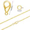 240pcs Open Jump Rings & 120pcs Lobster Clasps Set For Jewelry Making DIY