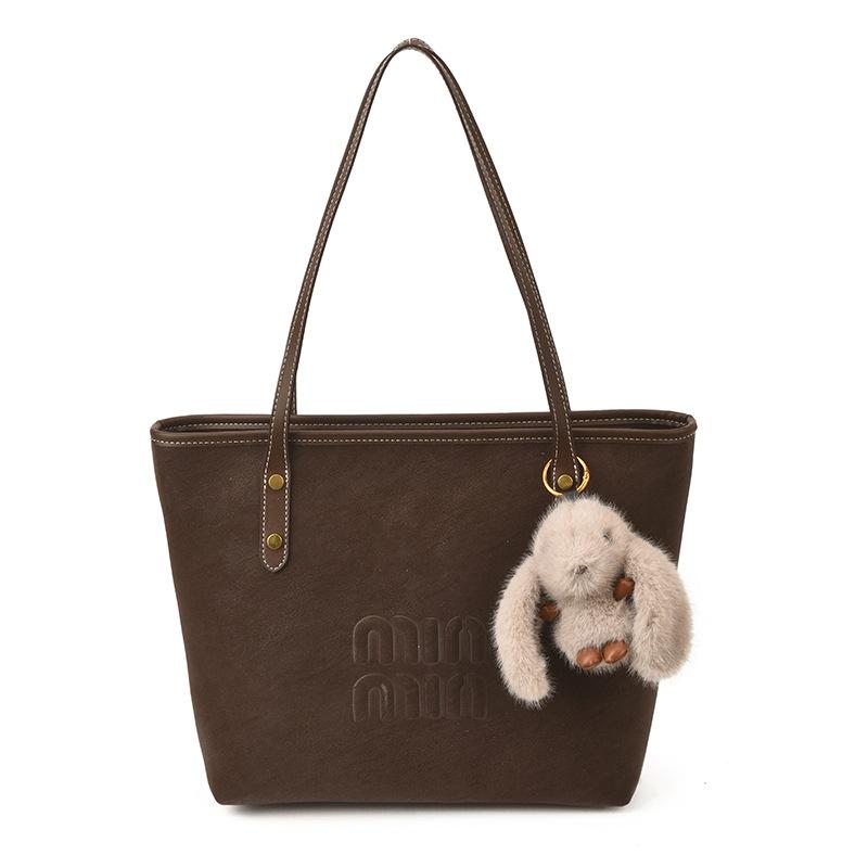 Large-capacity Tote Bag, Stylish and Retro Underarm Bag, Light Luxury Coin Purse