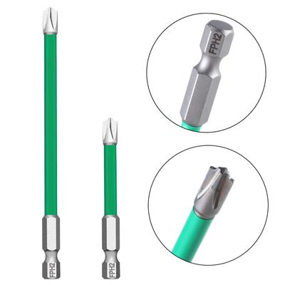 Professional Electrician Screwdriver Cross Bit With Strong Magnetic Tip S2 Steel Extended Insulation Sleeve for Repair
