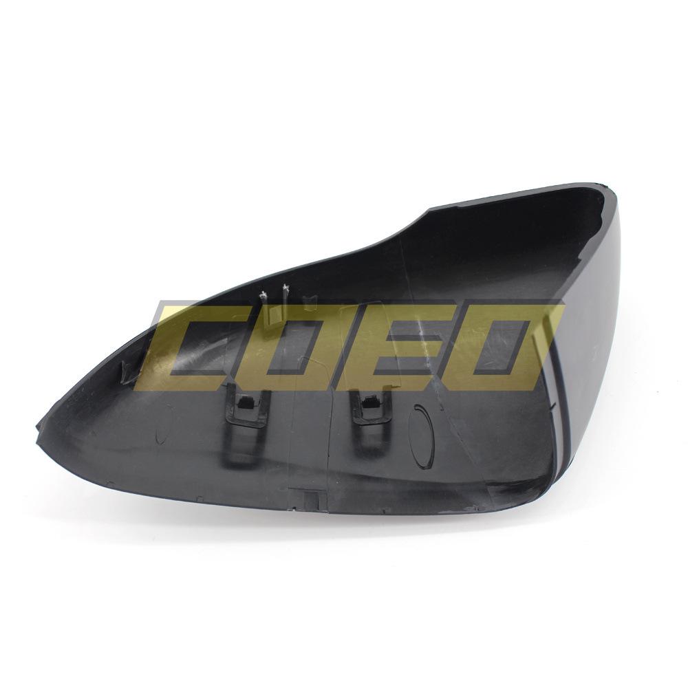 Matte Black Rearview Mirror Housing for Volkswagen Jetta MK7 and Passat B7 (3C8857537/3C8857538)