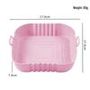 Silicone Baking Pan - High Heat Resistant, Easy to Clean, Round Mold for Air Fryers