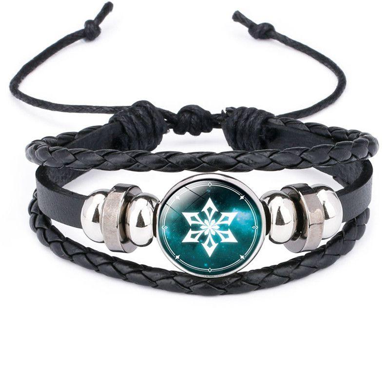 

Impact Luminous Genshin Bracelet Wristband Wind Thunder Element Adjustable Gift 7