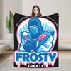 Sub-Zero Mortal Kombat Wool Blankets Fashion Throw Blankets for Home Hotel Sofa 200x150cm Plush Thin Quilt