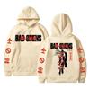Bad Omens Band Tour American Music Print Hoodie The Death of Peace of Mind Skeleton Graphic Hoodies Rock Gothic Sweatshirts