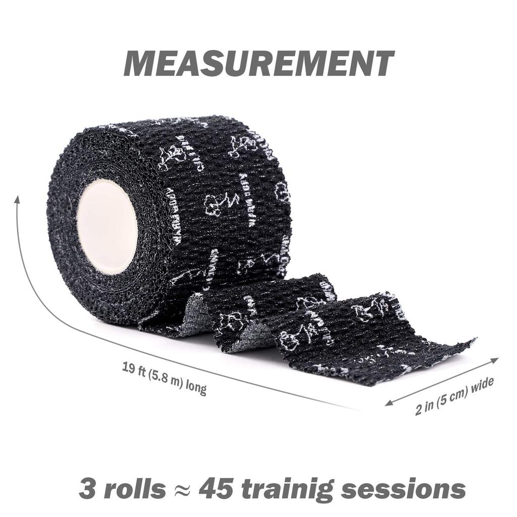 WARM BODY COLD MIND Premium Lifting Thumb Sports Tape for and Strength Deadlift Hook Tearable and Elastic Sweatproof and Breathable 3 Weightlifting,