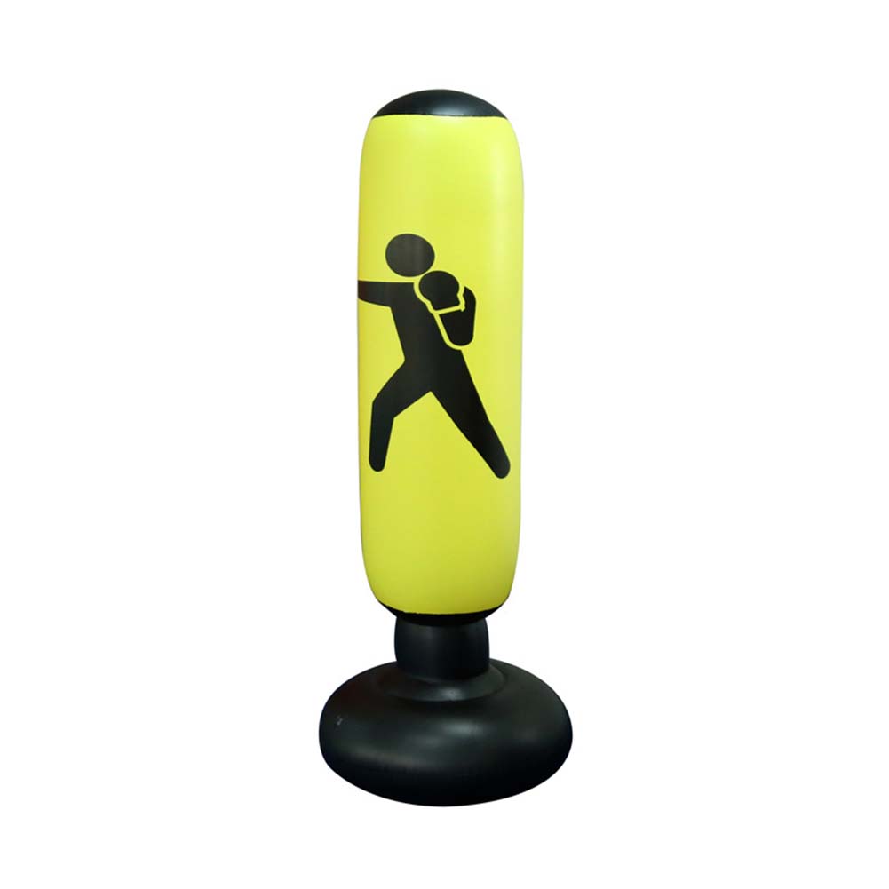 Inflatable Vertical Boxing Column Tumbler Inflatable Sandbag Decompression Fitness Toy