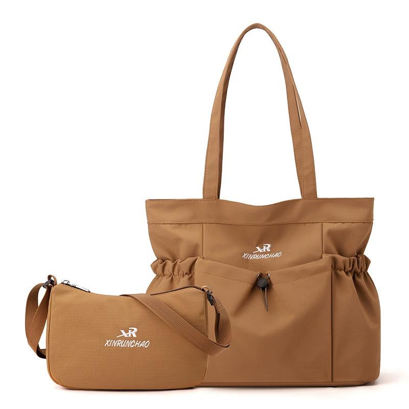 Autumn new fashionable large-capacity mother and child bag casual tote bag commuter shoulder bag mother bag