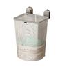 Easy Install Suction Cup Laundry Basket Foldable Mesh Storage Modern Styles Bathroom Organizer Holds Bulk Clothes