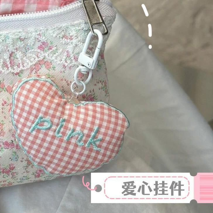 

High Quality Lace Floral Design Cosmetic Bag Large Capacity Multifunctional Brush Makeup Case Pencil Case for Students