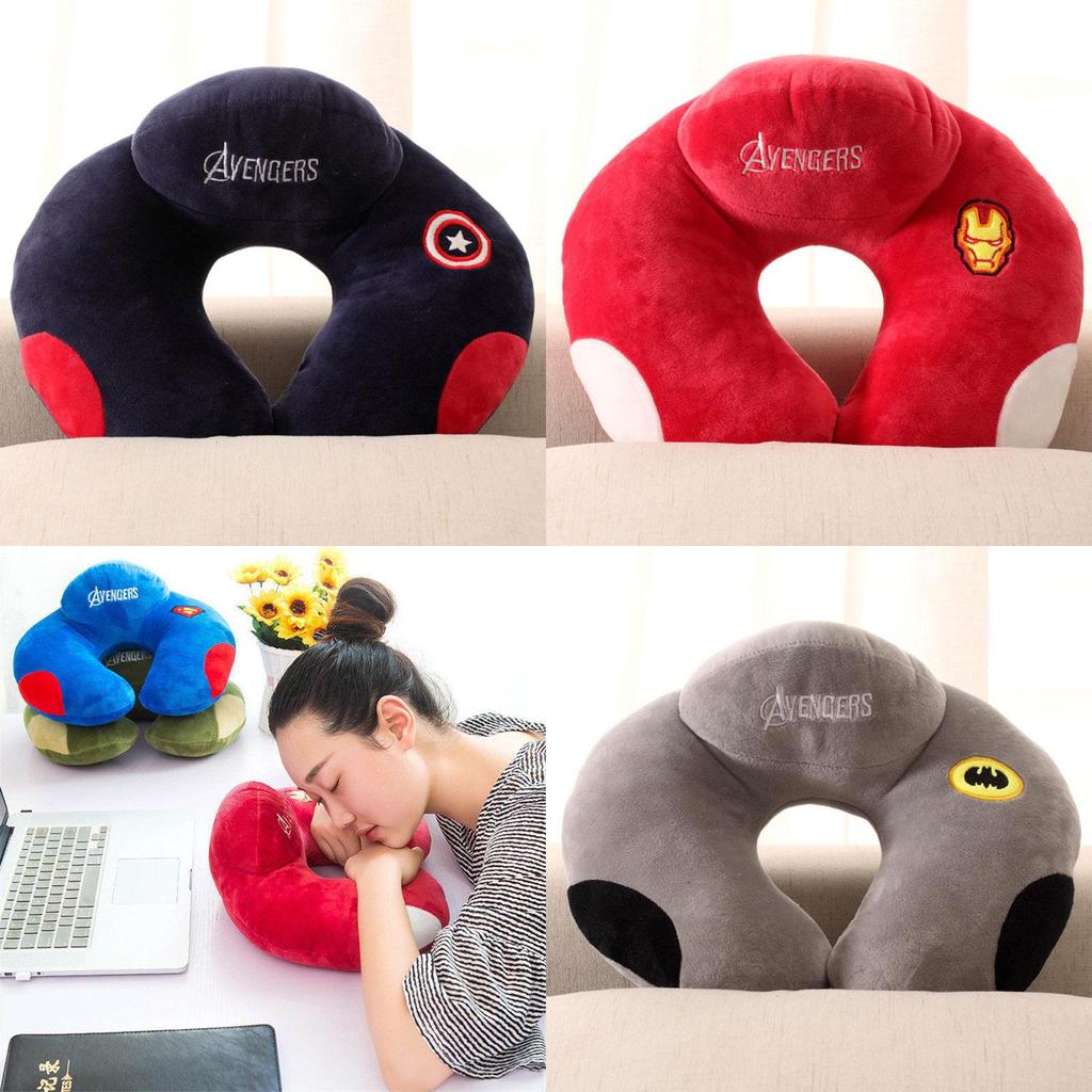 Ultimate Comfort Airplane Inflatable Neck Pillow With Ergonomic U-shape Design