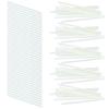 100 st 7 x 200 mm Smältlimstift Transparent DIY Hantverk Reparation Smältlimstift