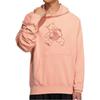 adidas Originals Solid Color Bear Logo Patch Hoodie Unisex Hoodies Pink HJ7820