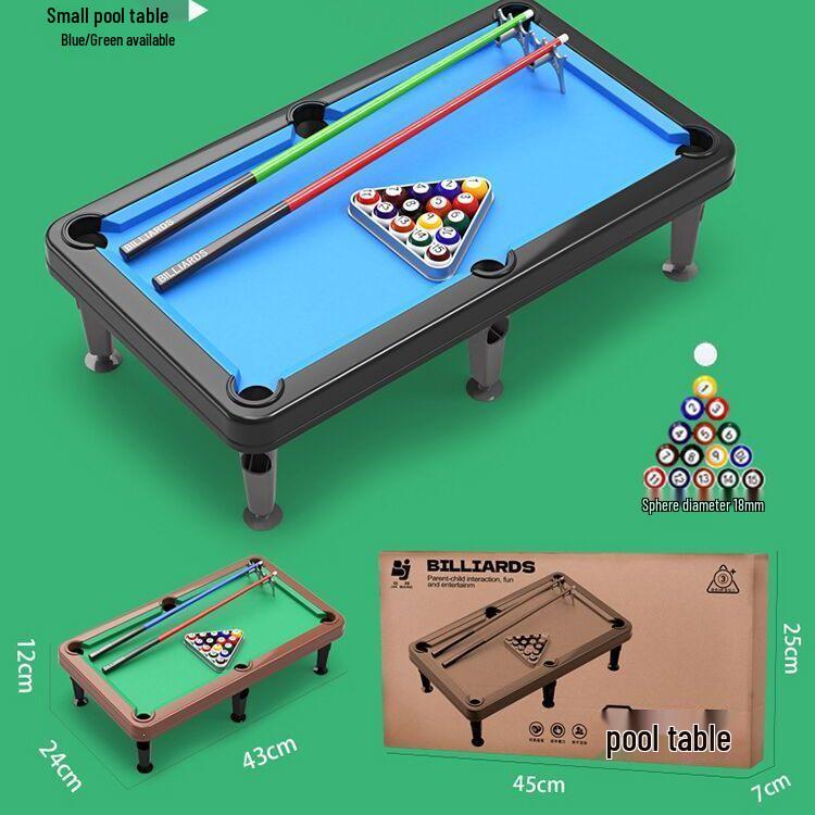 Educational Mini Pool Table for Kids 6-12 Years – Indoor Billiard Game & Table Tennis Toy, Popular Internet Celebrity Item