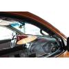 Déflecteurs d'air - J&amp;J AUTOMOTIVE - Heko - Fumé - Acrylique renforcé - Pour Nissan Navara NP300