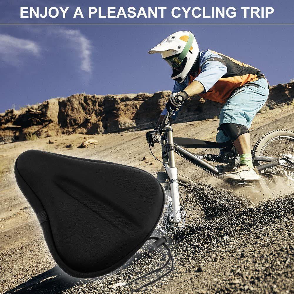 Pad Comfortable Waterpoof Bicycle Cushion Cycling Accessories Bike Seat Cushion Bike Saddle Cover