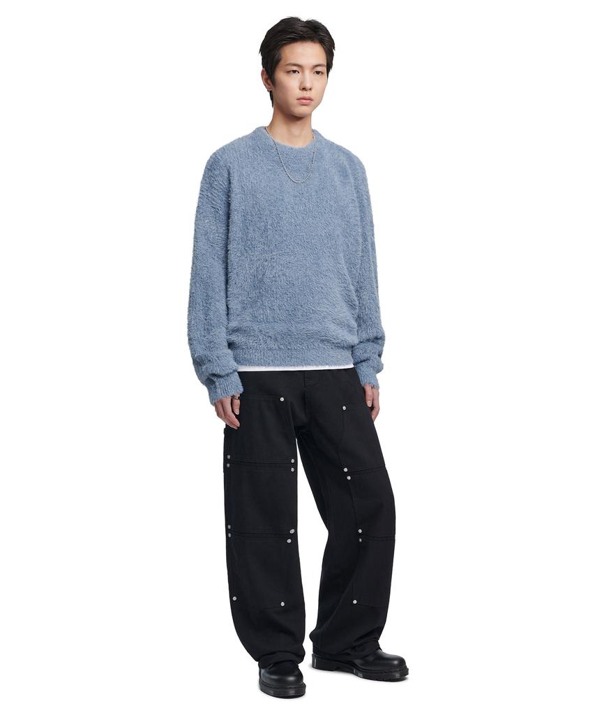 Nomaenyueol Fuzz Hairy Knit - Marina