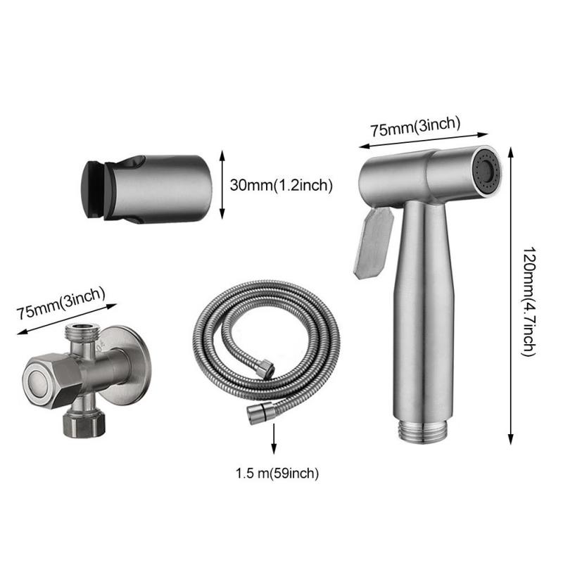 Wolf s Kiss 304 Stainless Steel Pressurized Sprayer Kit