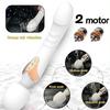 Dual Head Dildo Vibrator with 10 Modes Clitoral Stimulator G-spot Vaginal Massager 2 Vibrating Motors Female Adult Products
