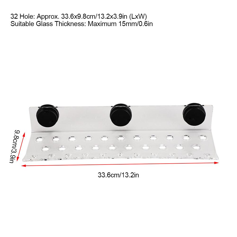 Aquarium Marine Coral Racks Bracket Holder Fish Button Frame Enhanced Suction Cup