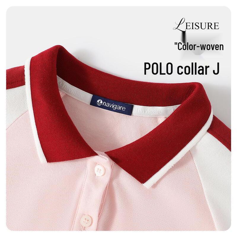 Navigare Girl's Short-Sleeve Polo Dress with Cinched Waist