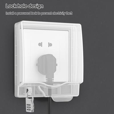 Koruyucu Soket Elektrik Fiş Kapağı Anahtar Koruyucu Kapak Duvar Priz Su Geçirmez Kutu