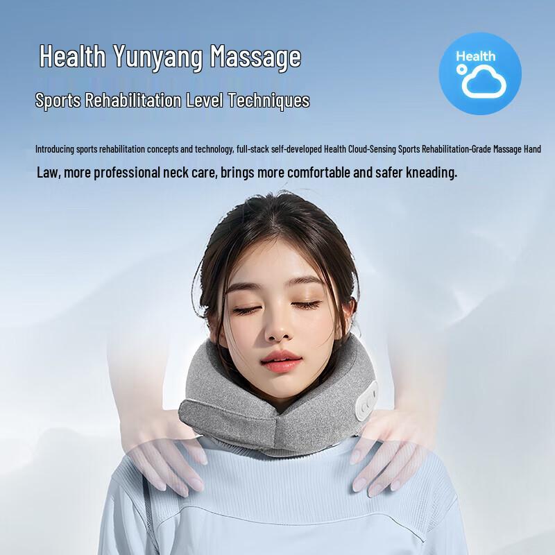 WOLONOW U-shaped Neck Massager Pillow with Heat