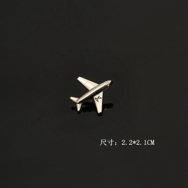 I -Remiel Plane Leaves Natural Smile Malá brož Pin Unisex javorový list Lapel Pins Kostýmový límec Šperky Příslušenství