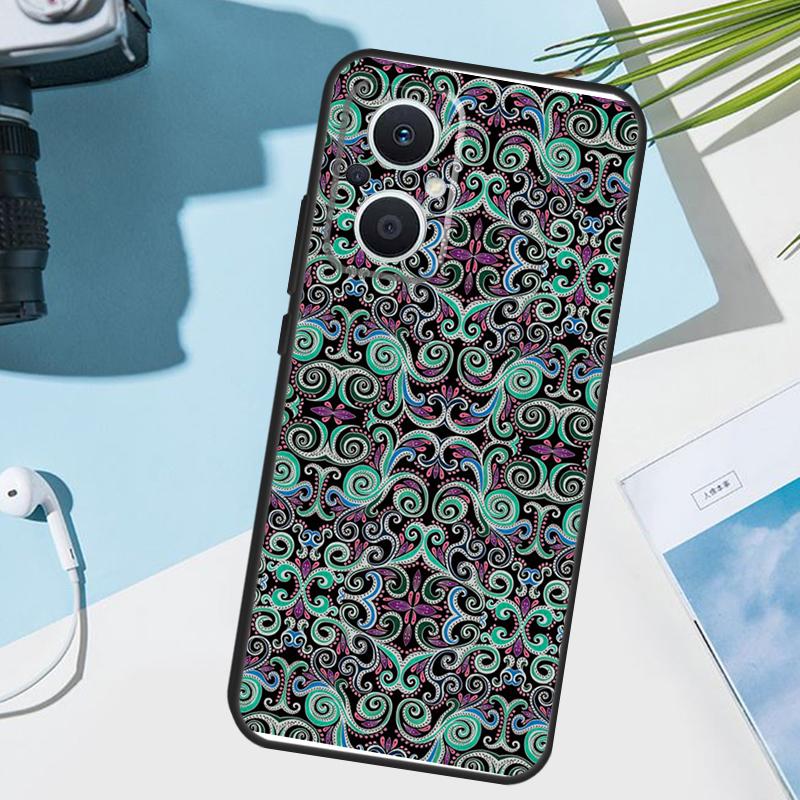Bohemian Style Cover For OPPO Reno 14F 13F 12F 11F 8T 7 8 Lite 10 11 12 13 14 OPPO Find X9 X8 X5 X6 Pro Case
